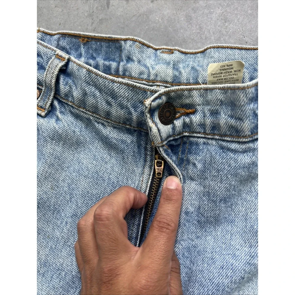 Levi Orange Tab 550 Denim Light Wash Jeans